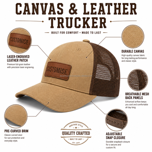 Gorras Trucker Personalizadas para Hombre, Gorras Snapback con Malla y Logotipo Bordado de Alta Calidad, Suministro de Fabricante al por Mayor - Product Image 6