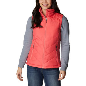 Vestes décontractées ultra-légères à col montant, gilet tricoté respirant et écologique, fermeture éclair, coupe-vent, rembourrage matelassé pour femme - Product Image 5