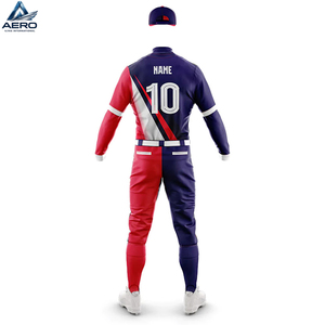 Uniformes de Béisbol Modernos Sublimados de Alta Calidad, Duraderos, Ligeros, Transpirables, Totalmente Personalizables, con Bloques de Color - Product Image 2