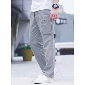 Pantalones Cargo de Uso Diario para Hombre, Pantalones Cargo Utilitarios para Exteriores, Pantalones Cargo de Algodón para Hombre - Product Image 2