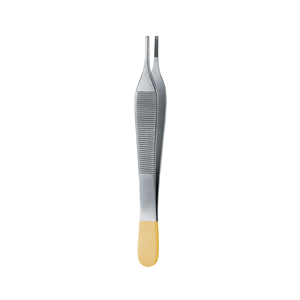 คีมจับเนื้อเยื่อ Adson Brown Perma Sharp ทำจากเหล็กกล้าไร้สนิม สำหรับการจัดการเนื้อเยื่ออย่างแม่นยำ การเย็บแผล และการใช้งานทางทันตกรรม - Product Image 1