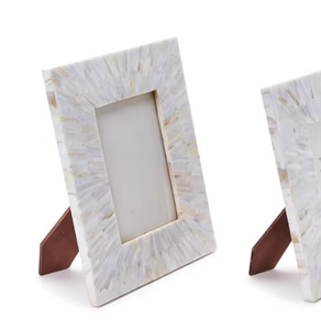 New Arrival Handmade Mother <b>Pearl</b> <b>Photo</b> <b>Frame</b> Natural Mop Table Shelf for Wedding Gift Couple Picture <b>Frame</b> Home Office Decor - Product Image 5