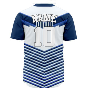 Maillot de baseball personnalisable de haute qualité, écologique, respirant et tendance, vente en gros d'uniformes de baseball - Product Image 6