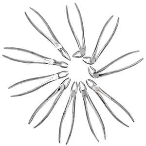 ชุดคีมถอนฟัน 10 ชิ้น/ชุด สำหรับการผ่าตัดถอนฟัน เครื่องมือทันตแพทย์ คีมถอนฟัน SurgiRight - Product Image 5