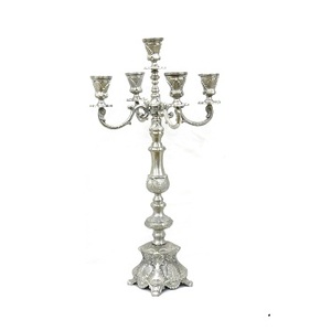 Modern Aluminium Candle Holder Stand Decorative Metal Candle Stand for Living Room and Dining Table Centerpiece - Product Image 1