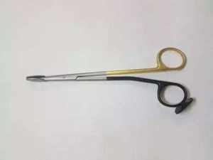 Ciseaux de dissection manuels Trepsat noirs et dorés – Outil médical professionnel pour la chirurgie des flaps faciaux et l'utilisation clinique – Outil réutilisable - Product Image 5