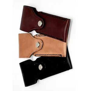 Estuche de viaje profesional para maquinilla de afeitar, estuche de cuero negro hecho a mano para maquinilla de afeitar de seguridad - Product Image 3