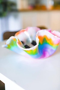Bols en résine jetables ILAHI, écologiques, résistants à l'eau, pour fêtes, gâteaux, riz, plusieurs couleurs, modernes et élégants pour la table. - Product Image 3