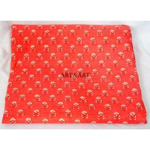 Tissu imprimé sur mesure en coton 100 %, idéal pour l'ameublement et les vêtements, designs personnalisés également disponibles - Product Image 3