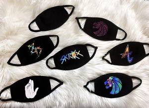 Masque facial personnalisé réutilisable léger en coton/polyester avec protection UV pour le ski - Vente en gros - Product Image 2