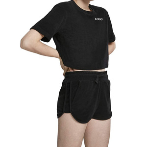 ชุดเซ็ตเสื้อแขนสั้นกับกางเกงขาสั้นสไตล์ลำลองสุดเทรนดี้ ใส่สบาย เหมาะกับการแต่งกายแนวสตรีท 2026 / ราคาขายส่ง เสื้อยืดและกางเกงขาสั้นสำหรับผู้หญิง - Product Image 1