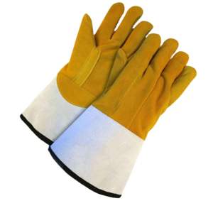 Guantes de Soldadura de Látex Resistentes JNM SAFETY con Características Antiestáticas y Antivibración, Puño de Seguridad, Diseño Antideslizante Duradero - Product Image 1