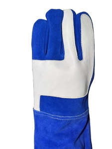 Gant de soudage TIG à l'arc en cuir de chèvre en acier résistant à la perforation de taille XL - Product Image 6