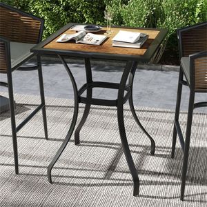Set di Mobili da Bar con Tavolino in Rattan - Product Image 6