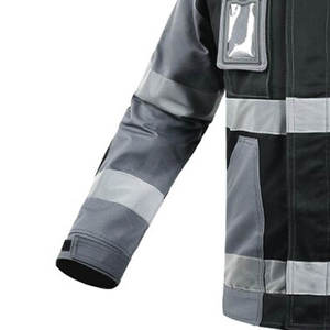 IOTA SPORTS Hi Vis Reflective Rain <b>Jackets</b> Water Proof <b>Jacket</b> Waterproof Windproof <b>Canvas</b> <b>Work</b> <b>Jackets</b> - Product Image 2