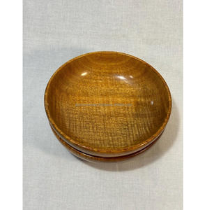 ชามไม้กระถินเทศธรรมชาติ ชามไม้ทำมือสำหรับเสิร์ฟ - Product Image 1