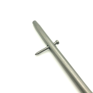 Système de clouage tibial supraéponé en alliage de titane pour la stabilisation de la tige tibiale avec mécanisme de verrouillage avancé - Product Image 4