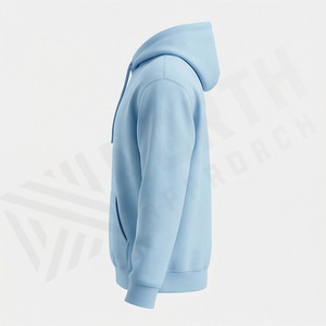 Premium Plain <b>Soft</b> Pullover <b>Hoodie</b> Mens Custom Logo Blank High Quality Oversized Custom Design Heavyweight Wholesale Apparel - Product Image 3