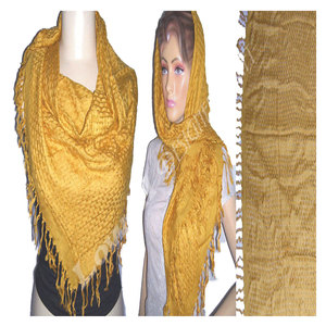 Écharpe en coton tricoté de qualité supérieure, douce, légère, respirante et élégante, accessoire de mode pour femmes, design élégant fait main - Product Image 3