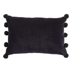 Luxury Velvet Pom Pom Decorative Cushion <b>Covers</b> | Soft Solid Color <b>Sofa</b> Throw Pillow <b>Covers</b> for Hotel Use Eco-Friendly - Product Image 4