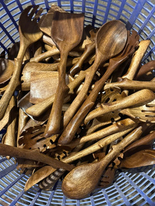 Wooden Set <b>Spoon</b> Vintage Design Custom Engraving OEM Factory Production - Product Image 3