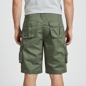 High Quality and Casual Jeans Cotton Men's Cargo Shorts Wholesale Price From Pakistan New Design Men Cargo Shorts - Product Image 4