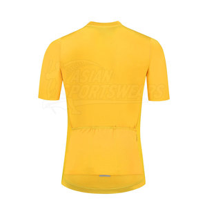 Maillot de cyclisme sur route personnalisé pour homme, manches courtes, haute qualité, séchage rapide, 100% polyester, coupe extensible, cyclisme en plein air - Product Image 2