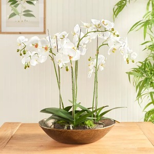 Most Wanted Handmade Modern Eco-Friendly Tabletop Vase Black Aluminum Holds Water Decorative <b>Bowl</b> - Product Image 4