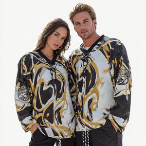 Camisetas de Hockey sobre Hielo Sublimadas Personalizadas para Jóvenes, Camisetas de Hockey sobre Hielo de Alta Calidad a Precio Económico - Product Image 1