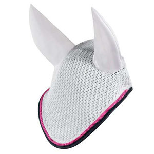 High Quality Polyester Full Size Horse Fly Veil Ear Bonnet Customizable Design <b>Equestrian</b> Riding Product - Product Image 3