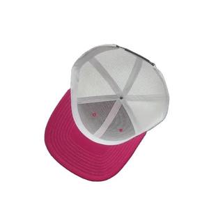 Casquettes de camionneur en maille à 5 panneaux pour hommes, de haute qualité, en gros, avec logo brodé 3D personnalisé, design classique - Product Image 4