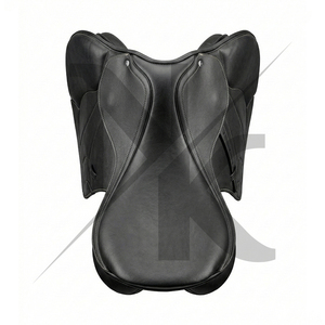 Silla de montar inglesa de doma clásica de madera artesanal de alta calidad, duradera, de cuero genuino, productos de carreras de caballos ingleses de la India. - Product Image 3