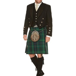 Veste et gilet Prince Charlie écossais personnalisés pour homme, imperméables, avec logo frontal, pour l'automne, 100 % haute qualité - Product Image 3