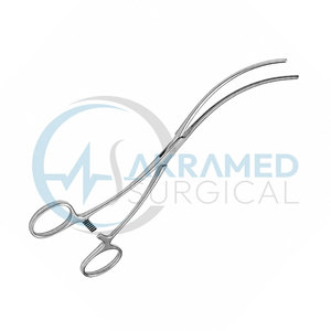 Pince vasculaire périphérique Debakey en forme de S, en acier inoxydable, instrument chirurgical atraumatique, certifié CE, réutilisable - Product Image 4