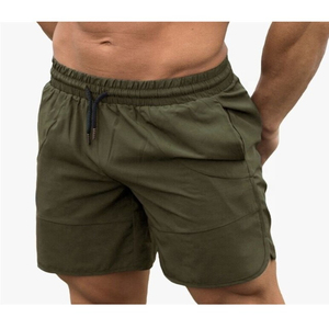 Hot Selling Men's Blank Custom Double <b>Layer</b> 2 in 1 Quick Dry Training Workout Running Shorts - Product Image 2