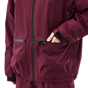 Premium Quality Waterproof & Windproof Heavy Duty Winter Wear Breathable Adult Wear Zipper Insulated Multi-Panel Ski Jacket - Product Image 6