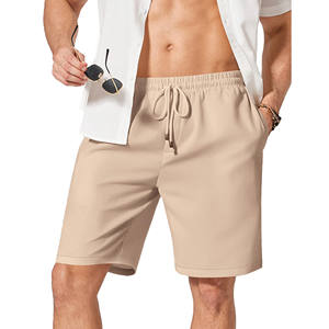 Pantalones cortos deportivos de poliéster y spandex para hombre, con logotipo personalizado, frescos y de seda, para gimnasio, correr, culturismo, fitness. - Product Image 6