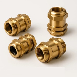 Prensaestopas de latón para todo tipo de clima con sellado interno y externo para bandejas de cables y cajas de conexiones, prensaestopas a prueba de explosiones - Product Image 6