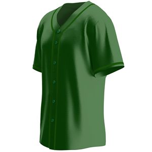 Green <b>Baseball</b> Jersey Short Sleeve Lightweight Women’s <b>Baseball</b> Jersey for Summer Wear and Everyday Sports Style - Product Image 3