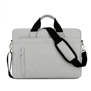 Large Neoprene Crossbody <b>Laptop</b> Messenger Bag With Zipper Closure For Business Use All Seasons Black - Product Image 4