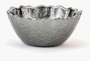 Premium Metal Serving Bowl Stainless Steel Food Bowl Stylish Dining Tableware Salad Fruit Serving Dish Kitchen Home Use - Product Image 5