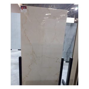 800x1600mm Real Image Porcelain Tiles Beige Marble Design 80x160cm 900x1800mm 120x180cm Vitrified Slab Tiles Export - Product Image 1