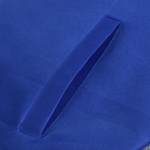 Tablier de maître maçon de luxe écologique personnalisé motif carré bleu - Product Image 5