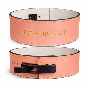 Custom Logo Lever <b>Belt</b> Weightlifting <b>Powerlifting</b> Gym Fitness Training <b>Belt</b> Heavy Duty Adjustable Strength Workout Support <b>Belt</b> - Product Image 1