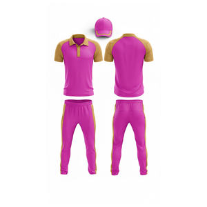 Uniforme de cricket sublimé de haute qualité et performant |   Tenue complète d'équipe de cricket pour hommes, femmes et jeunes : polo et pantalon - Product Image 5