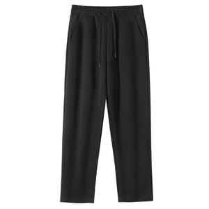 custom Cotton <b>embroidery</b> Jogger Sweat Pants Heavyweight Wide Leg acid washed pant Distressed Blank Men's Baggy Sweatpants - Product Image 5