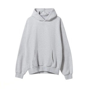 เสื้อฮู้ดสีเทาแบบ unisex ยี่ห้อ Oye Hoye International ผลิตจากโพลีเอสเตอร์ 100% แขนสั้น ทรงปกติ สีพื้น เหมาะสำหรับใส่ลำลองในฤดูร้อน มีกระเป๋าข้าง - Product Image 1