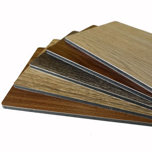 Revêtement mural extérieur résistant aux rayures 1220X2440Mm, plaque ACP/ACM pour bâtiment extérieur, PVDF 3mm4mm, panneau composite en aluminium - Product Image 1