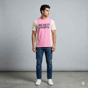 T-shirt Homme Grande Taille Entièrement Personnalisable Respirant et Ample – Nouveaux Designs – Vente en Gros - Product Image 1