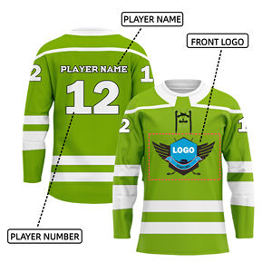 Maillot de hockey sur glace personnalisé par sublimation, fabricant OEM, grossiste, fournisseur en gros - Product Image 3